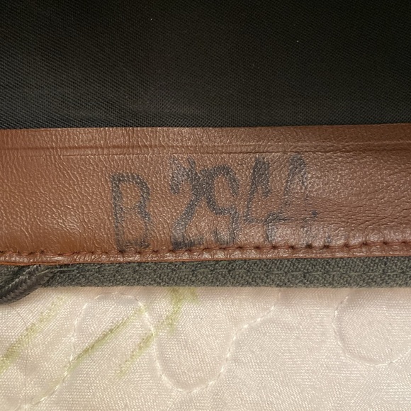 Vintage Army Garrison Cap Military Army Green Wool Dated 6/30/1956 Uniform 7 1/2 - Picture 10 of 11